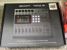Zoom PODTRAKP8 Podcast Recorder Tracking