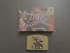 Zelda Majora’s Mask N64 - Holographic Label Gold Variant with Box