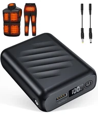 20000mAh 7.4V Heated Vest Battery Pack Compatible with ORORO and Venustas