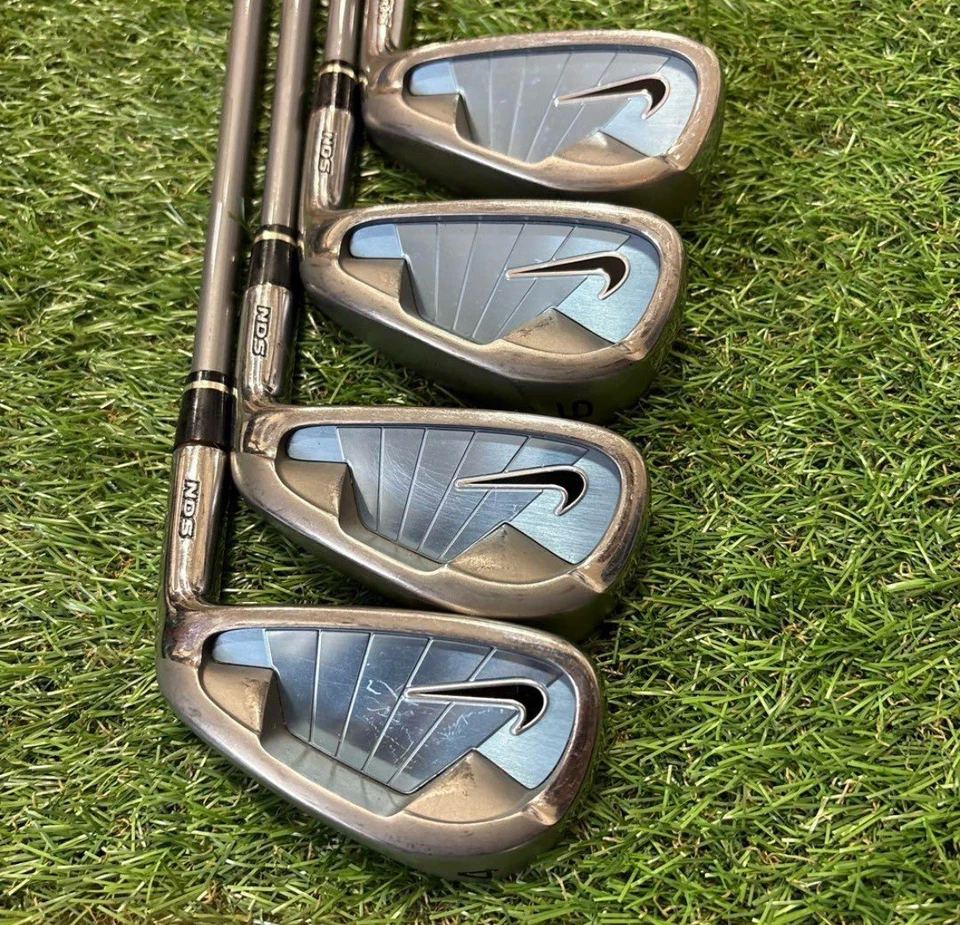 Damas Nike NDS 8 piezas 4〜Pw+Sw Juego de Plancha Derecha, Fujikura Eje Flex-W  Foto 3 de 4