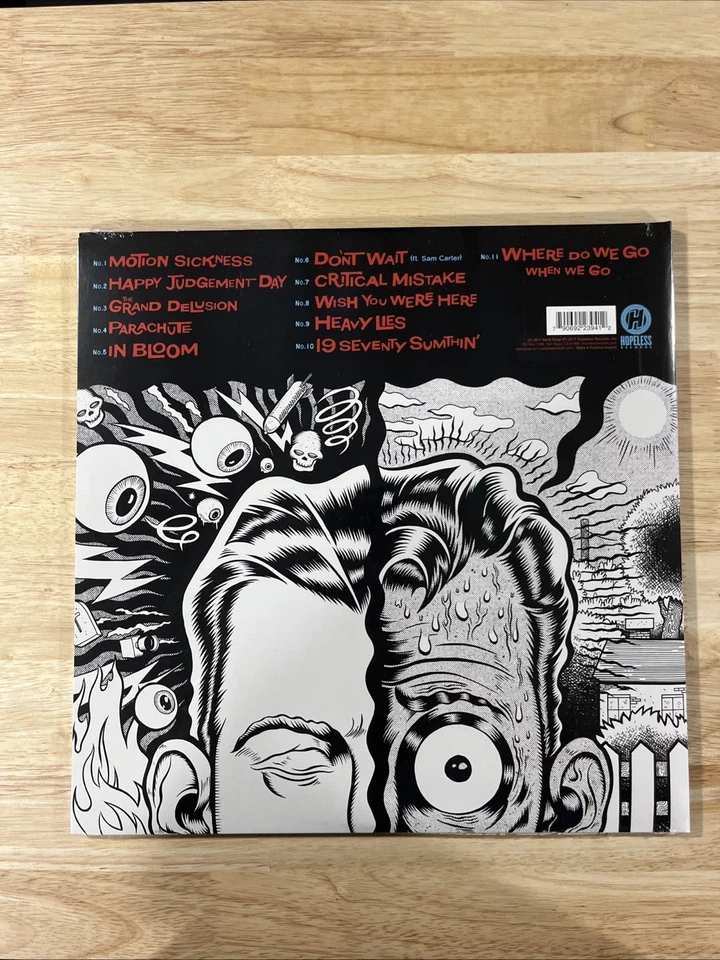 Neck Deep - The Peace And The Panic Vinyl (Black/White Split) “Peace” Version - Image 2 of 2