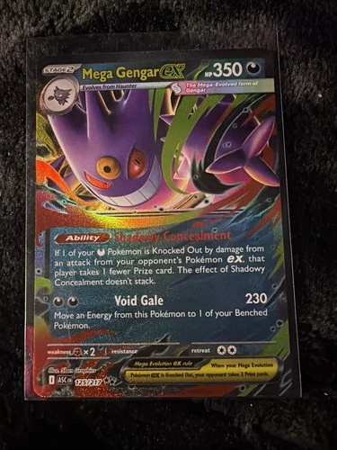 Mega Gengar ex 125/217 Double Rare - Ascended Heroes ME: 2026 Pokemon TCG - NM
