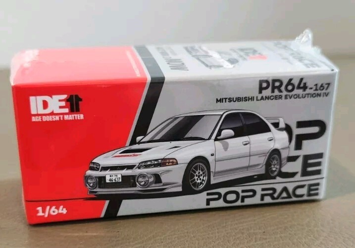 Pop Race 1/64 IDE Expo 2024 Mitsubishi Lancer Evolution IV