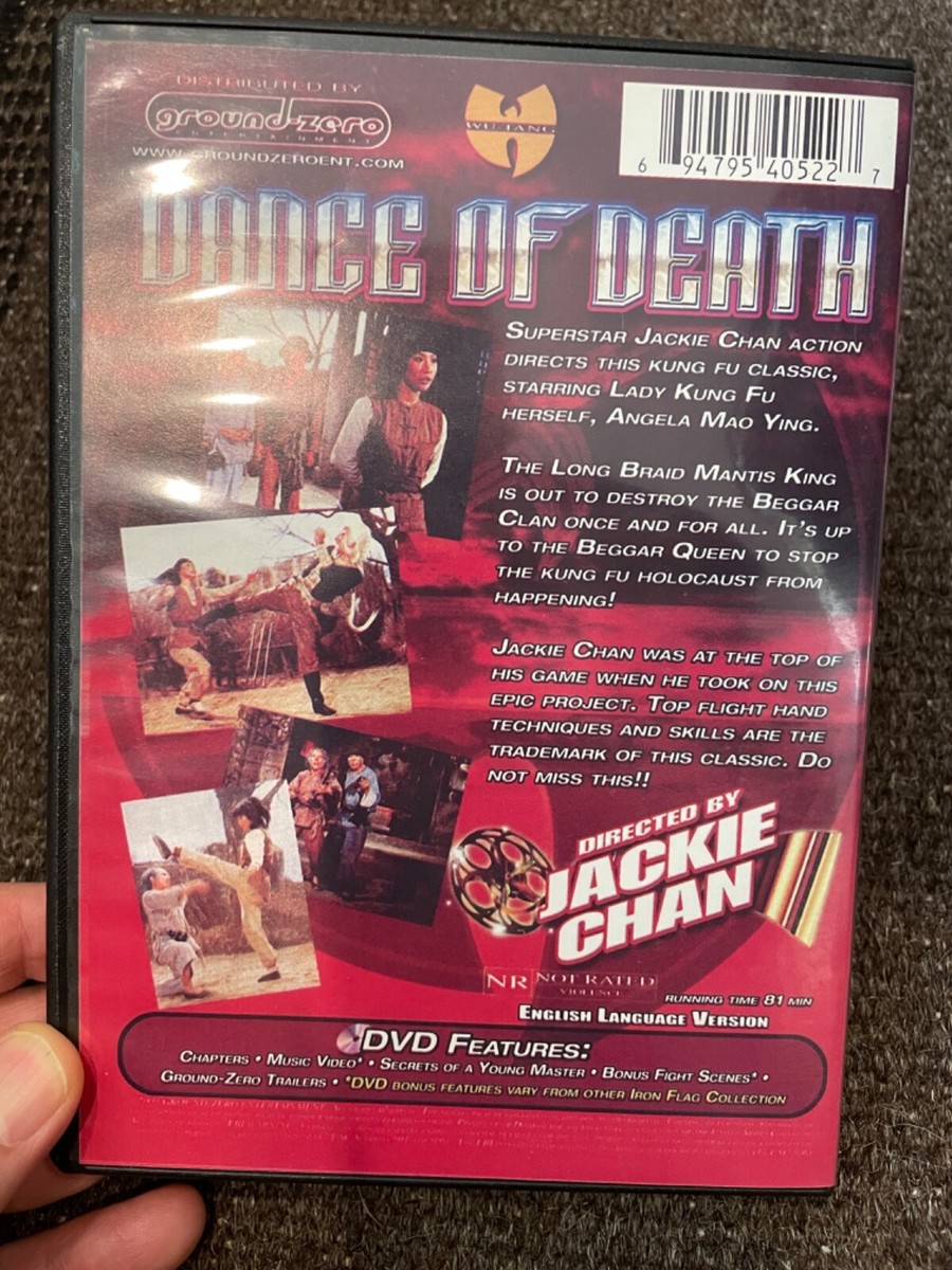 Dance of Death (DVD) 1979 Wu Tang Clan Iron Flag kung fu