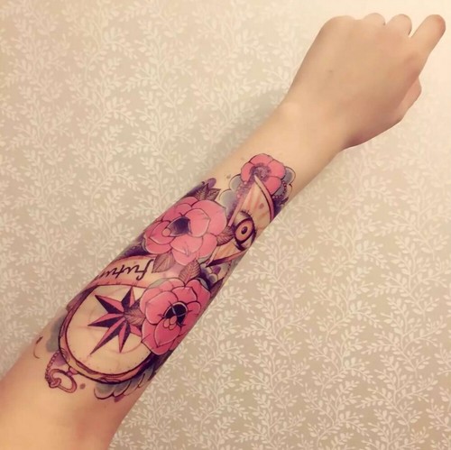Fashion Temporary Men Women Body Arm Leg Fake Tattoo Stickers Can Cover Scars - Picture 21 of 72