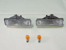 Clear Front Bumper Indicators Lights Fit 1988-1993 Nissan Silvia S13 Ca18det Clear Front Bumper Indicators Lights Fit 1988-1993 Nissan Silvia S13 Ca18det