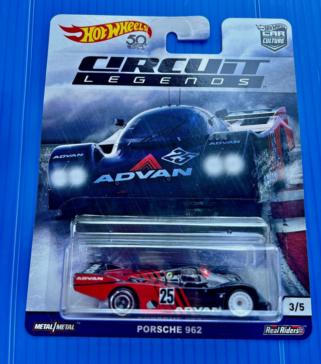 Hot Wheels Car Culture Circuit Legends Porsche 962 Real