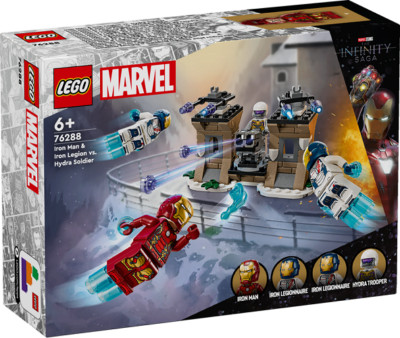 LEGO Marvel Super Heroes  Iron Man & Iron Legion vs. HYDRA-Soldat (76288) NEU***