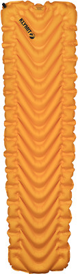 NEW Klymit Insulated V Ultralite SL Lightweight compressible Sleeping Pad Orange