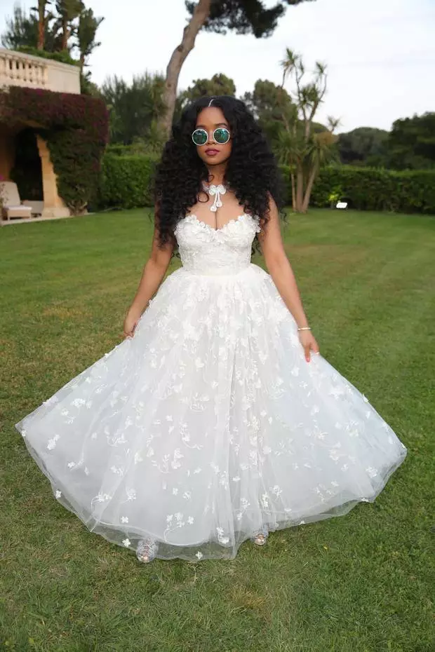 Lace corset dress clearance white