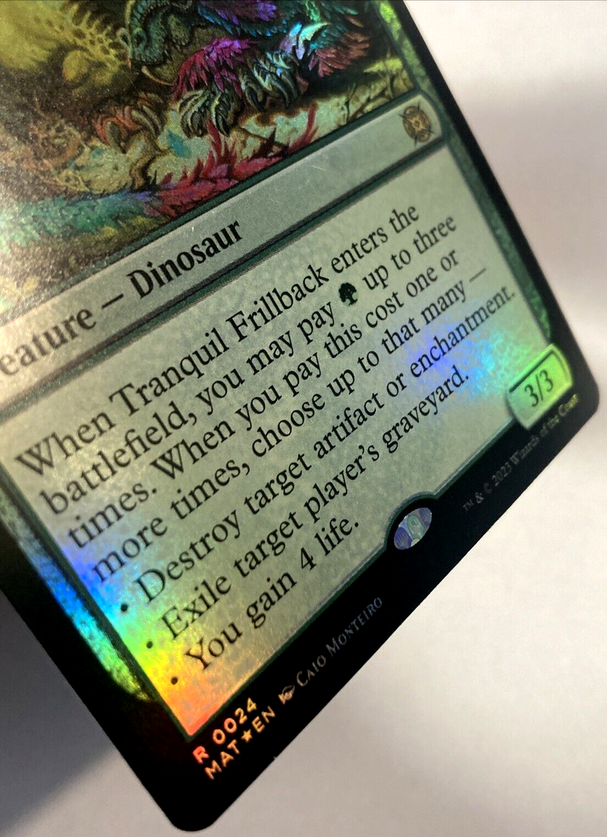MTG Tranquil Frillback FOIL March of the Machine: The Aftermath 24