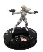 HeroClix - Silver Sable - 208 - Marvel Deadpool - Mini With Card