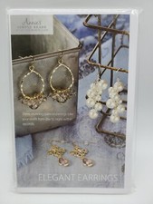 Annie's Simply Beads Kit of the Month Make Yourself 3 Pair of Elegant Earrings