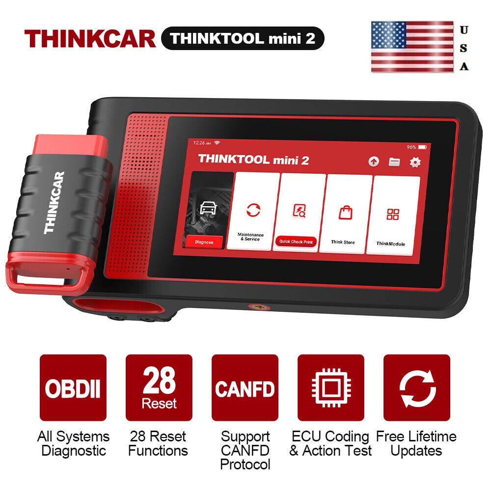 診断機 Thinktool Bluetooth OBD2 コーディング10インチ Amazon.com: Thinktool Pro Bi-Directional Scanner, Thinkcar