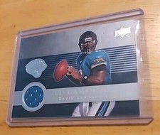 David Garrard 2008 Upper Deck #UDGJ-DG UD Game Used Jersey Patch Relic Jaguars