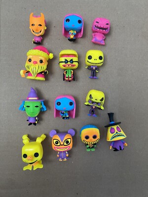 Funko Pop! Minis Lot 13 Nightmare Before Christmas Neon Advent Calendar