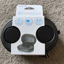 Memorex ML310BK Portable Speaker  Case For iPhone, iPod, Android Retail Pkg New