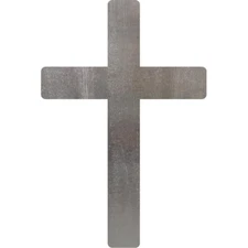 Cross Steel Cut Out Metal Art Decoration