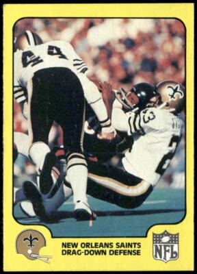 1978 Fleer Team Action #34 Drag-Down Defense