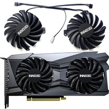 For INNO3D RTX3060ti 3080 TWIN X2 OC Extreme Graphics Card Cooling Fan Cooler