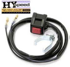 HYspeed Engine Kill Switch Button Motorcycle TTR125 E L LE YZ80 YZ85 and more