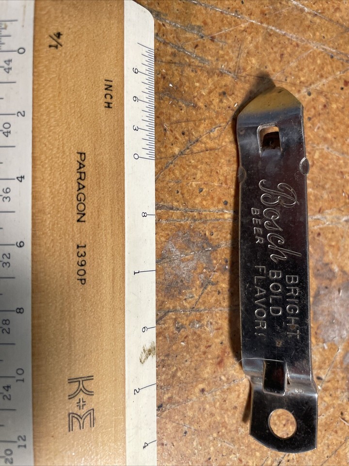 Vintage Bosch Beer Can / Bottle Opener eBay