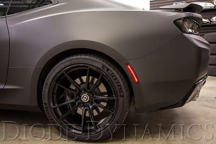 Diode Dynamics LED Sidemarkers for 2016-2023 Chevrolet Camaro (set) - Smoked - Image 3 of 4