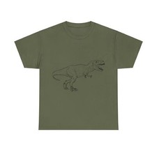 Dinosaur T-Rex Themed Tee Shirt  Quick Shipping 