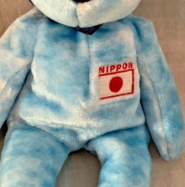 新品 kitamura ty BEANIE BABIES SENNA センナ君 Ty 4602 Beanie Baby Sakura The Bear 1st Release W 2000 Hang