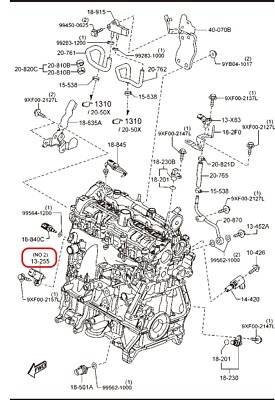 Mazda CX-5 Genuine Diesel Sensor Map (4-PINS) Engine SH01-18-211