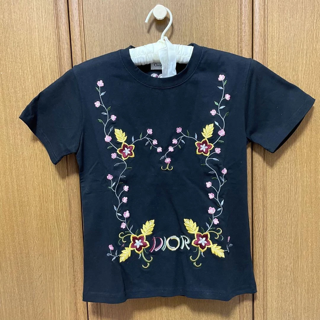 Dior Long Sleeve Alexander Foxton Flower Print Tee Dior Homme