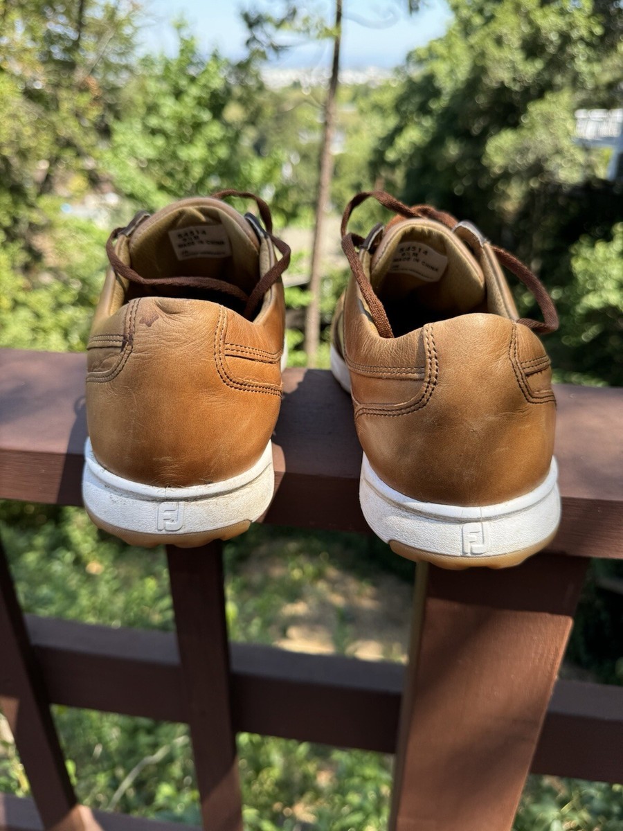 FootJoy ゴルフシューズ ホワイト26.5cm 未使用級✨FootJoy フットジョイ ホワイト ゴルフシューズ 23.5