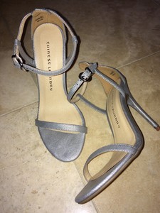 chinese laundry silver heels