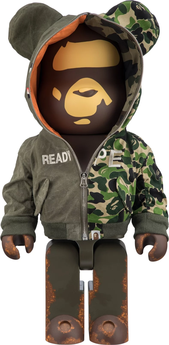 Replica BearBrick x Readymade x A Bathing Ape 1000% | eBay Replica BearBrick x Readymade x A Bathing Ape 1000% | eBay