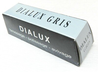 Dialux Grey Polishing Compound Rouge Dialux Gris Stainless Steel Gray Polish Bar