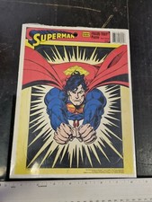 Vintage Golden Books Superman DC Frame Tray Puzzle 8230