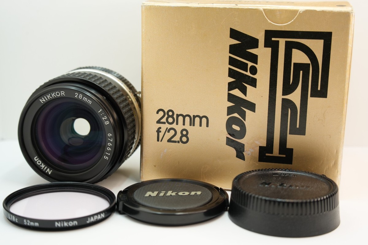 50mm F Nikon 28mm Series E Nikon E Series 28mm AI-S Fotohandel