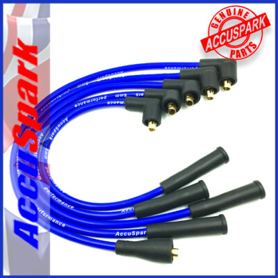 Land Rover 2.25 Petrol AccuSpark 8mm Silicone Performance HT Leads for 