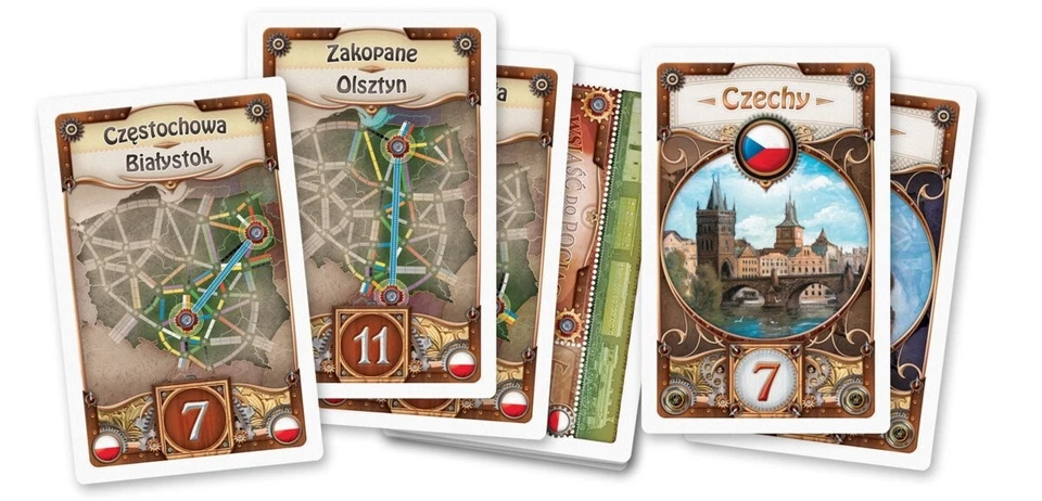 Wsiąść do Pociągu Polska Gra Planszowa Towarzyska Imprezowa Rodzinna Empik Gift - Image 3 of 4