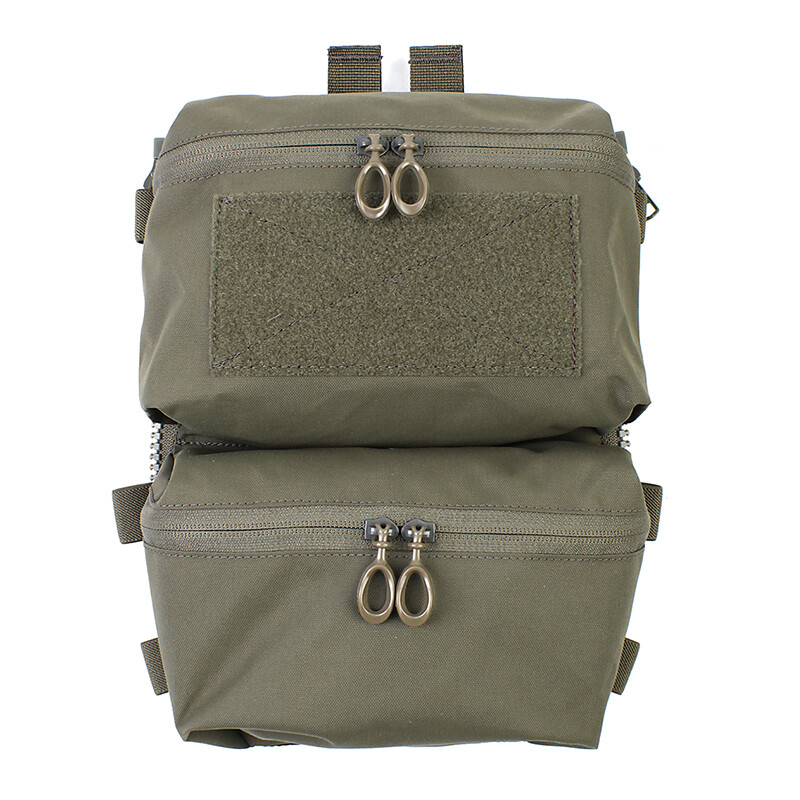 PEW Tactical Zip On Back Panel Pouch Assault FERRO Style For