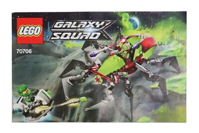LEGO Galaxy Squad 70706: Crater Creeper Instruction Manual ONLY | eBay