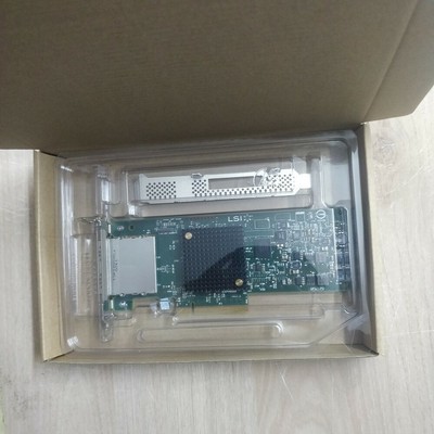 LSI SAS9207-8e 8-Port PCIe IT Mode 9207-8e SAS 6Gb/s External HBA RAID Card