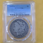 1892 s Morgan Silver Dollar $1 Circulated 0.9 Fineness PCGS G06