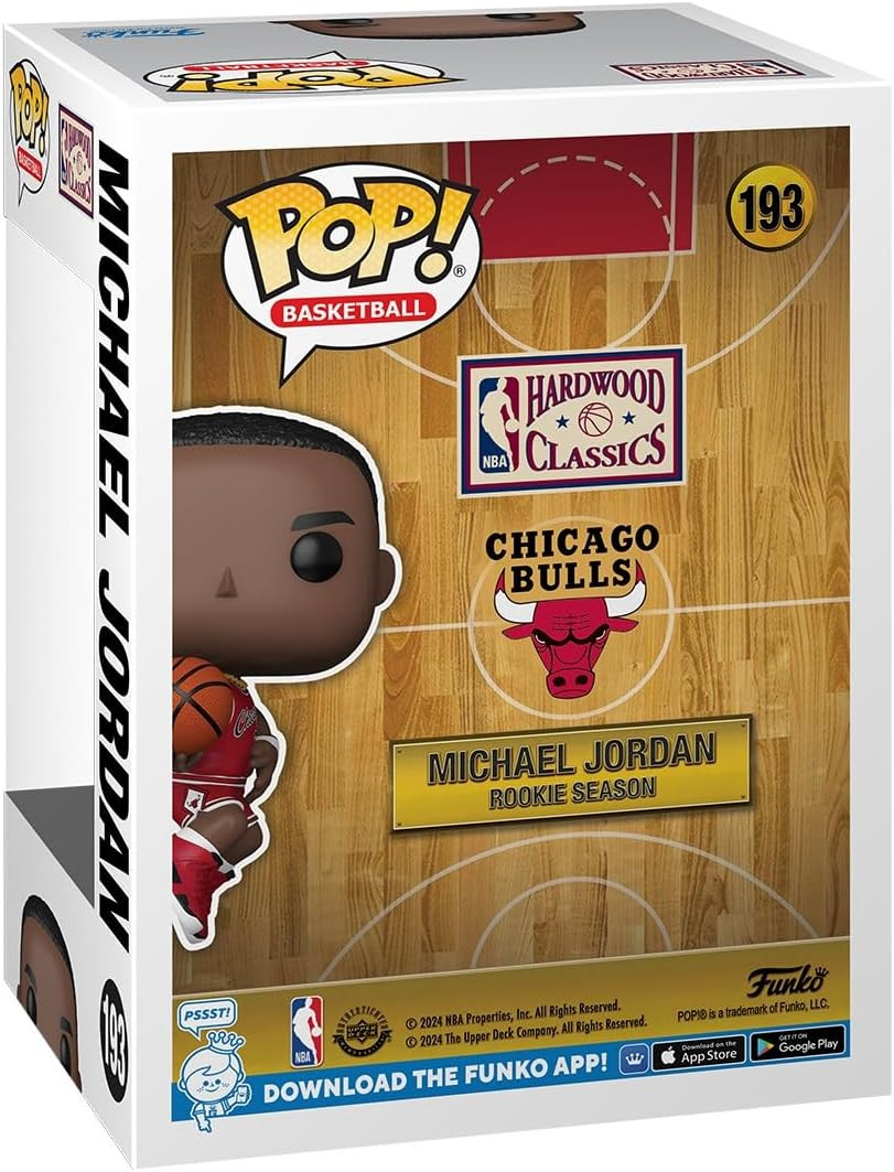 POP NBA: Bulls - RS Michael Jordan - Collectable Vinyl Figure - Gift Idea - Offi thumbnail 3