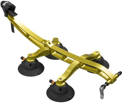 Seasucker Komodo Gold 1-Bike Vacuum Mount Rack Stylish Secure Bike Carrier