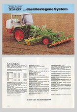 FENDT GTW 231 Geräteträger 35 PS Schlepper