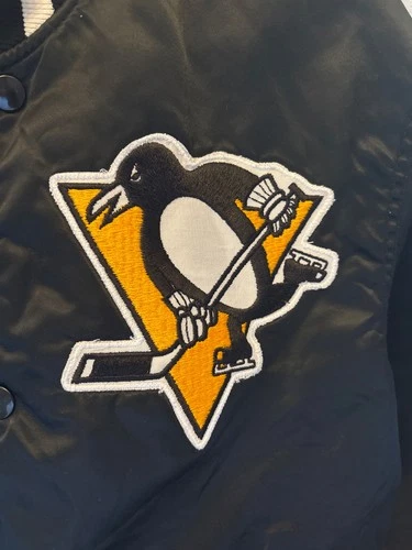 Vintage Pittsburgh Penguins Starter Bomber jacket 80s-great condition! image 5