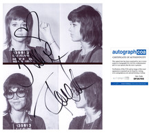 JANE FONDA SIGNED MUGSHOT BARBARELLA 8x10 PHOTO w/PROOF & AUTOGRAPH COA ACOA