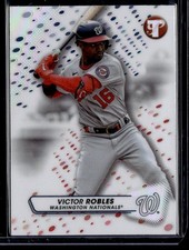 VICTOR ROBLES 2023 TOPPS PRISTINE REFRACTOR WASHINGTON NATIONALS #33