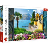 Puzzle 1000 ElementóW. Widok Na Jezioro Como Trefl